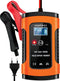 VERTREX Acculader - Druppellader - 12V 6A - Geschikt voor Motor Auto Scooter