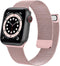 RVS Horlogeband - Geschikt voor Smartwatch 38mm, 40mm, 41mm - Stijlvol Design - Verstelbare Magneetsluiting