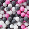 vidaXL Speelballen voor babyzwembad 500 st meerkleurig