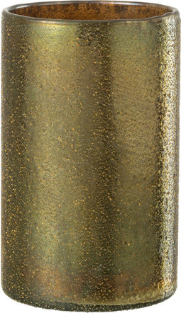 J-Line windlicht Spiegel - glas - goud - large