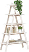 vidaXL - Opbergek - 5-laags - A-vorm - 110x40x180,5 - cm - massief - grenenhout