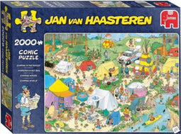 Jan van Haasteren - Kamperen in het Bos - Puzzel 2000 stukjes