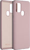Accezz Samsung Galaxy A21s - Liquid Silicone Backcover - Schokabsorberend - Roze