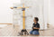 Dickie Toys - Giant Constructie Kraan 120 cm - Afstandsbediening 350° draaiend - Geel zwart