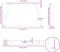vidaXL - Eettafelpoten - 2 - st - V-vormig - 50x(30-31,3) - cm - staal - antraciet