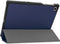 Tablet Hoes Geschikt voor Lenovo Tab M10 Plus - Stand Bookcase - Donkerblauw