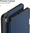 Dux Ducis Domo - Tablet Hoes voor iPad Mini 6 (2021) - Dun design met magnetische sluiting - Donkerblauw