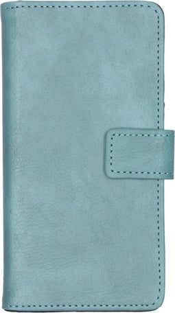 iMoshion Hoesje Geschikt voor Alcatel 1S (2019) Hoesje Met Pasjeshouder - iMoshion Luxe Bookcase - Lichtblauw