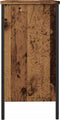vidaXL - Wastafelkast - 60x30x60 - cm - bewerkt - hout - oud - houtkleurig