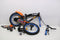Hot Wheels 16 inch Kinderfiets - Jongens - Twee handremmen - Zwart Oranje Blauw