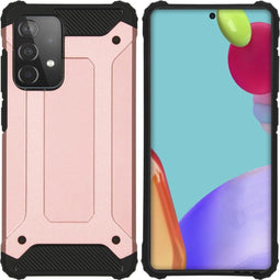 iMoshion Hoesje Geschikt voor Samsung Galaxy A52 (4G) / A52s / A52 (5G) Hoesje - iMoshion Rugged Xtreme Backcover - Rosé