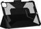Urban Armor Gear Plyo - Bookcase voor Apple iPad Air 5 (2022) - Volledige bescherming met standaard - Zwart/IJs