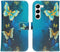 iMoshion Hoesje Geschikt voor Samsung Galaxy S23 Hoesje Met Pasjeshouder - iMoshion Design Softcase Bookcase - Blauw / Blue Butterfly