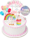 Betoverende Eenhoorn Taartdecoratie Set | Perfect voor Kinderfeestjes