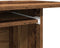 vidaXL - Computerbureau - 80x50x75 - cm - bewerkt - hout - oud - houtkleurig