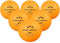 PRO SPIN - Tafeltennisballen 3-Ster 40+ - ABS Pingpongballen - Oranje