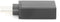 Assmann AK-300506-000-S - USB 3.2 Gen 1 Adapter - USB-C naar USB-A - Zwart