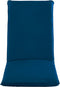 vidaXL - Ligstoel - inklapbaar - oxford - stof - marineblauw
