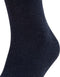 FALKE Run - Anatomische pluche zool sokken unisex - Katoen blauw