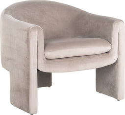 Richmond Fauteuil Charmaine khaki velvet (Quartz Khaki 903)