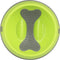 Lickimat Oh Bowl - Betere Orale Gezondheid! Appelgroen - Hondenvoerbak - Ø16x5 cm