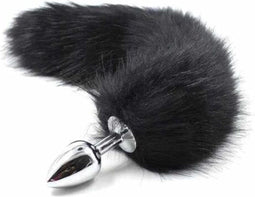 FETISH ARTS - BLACK FOX TAIL PLUG