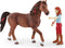 schleich HORSE CLUB - Speelfigurenset - Hannah en Cayenne - Kinderspeelgoed voor Jongens en Meisjes - 5 tot 12 jaar - 42539