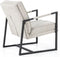 Furnilux - Fauteuil Isaac - Fauteuils Met Armleuning - Fauteuil Relax - Lounge Stoel - Beige Brave