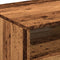 vidaXL - Salontafel - met - LED-verlichting - 90x49x40 - cm - oud - houtkleurig