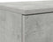 vidaXL - Ligbed - in - Betongrijs - - - 135x36.5x16.5 - cm, - Gemaakt - van - Engineered - Wood