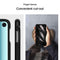 Spigen Rugged Armor - Soft case - Krasbestendig Schokbestendig - Zwart