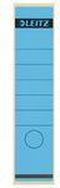 Rugetiket leitz 62x285mm zelfkl blauw
