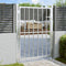 vidaXL - Tuinpoort - 100x125 - cm - roestvrij - staal