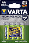Varta Ready To Use AA batterijen NiMH - 2100mAh - 40 stuks (10 blisters)