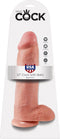 Pipedream King Cock realistische dildo Cock - With Ballskin beige - 12 inch