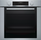 BOSCH HBG317AS0 - Inbouwoven - 71 liter - 7 verwarmingssystemen - RVS