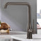 GROHE Essence New - Keukenkraan - Draaibare hoge uitloop - Hard graphite geborsteld