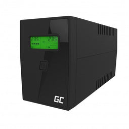 Green Cell UPS01LCD - UPS 600VA - 360W vermogen - LCD-scherm