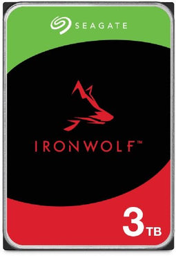 Seagate IronWolf - HDD 3TB - 256MB Cache - 202MB/s Lezen/Schrijven (1x)