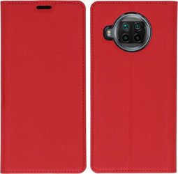 iMoshion Hoesje Geschikt voor Xiaomi Mi 10T Lite Hoesje Met Pasjeshouder - iMoshion Slim Folio Bookcase - Rood