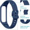 iMoshion Bandje Geschikt voor Samsung Galaxy Fit 2 - iMoshion Siliconen bandje - Donkerblauw