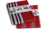 DDDDD Friesian - Keukendoek - Set van 6 - 50x55 cm - Rood (6 stuks)