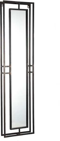 PTMD bodine zwart rechthoekige spiegel metalen fra