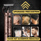 Sansbeauté® T-Blade Buddha Trimmer - Draadloze Baard- en Haartrimmer - 3 Opzetkammen - Bronze Platinum