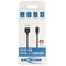 Ansmann USB-A naar Micro-USB - Data- en oplaadkabel - 200 cm - Zwart