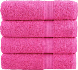 vidaXL - Badhanddoeken - SOLUND - 4 - st - 600 - g/m² - 100x150 - cm