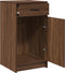 vidaXL - Dressoir - Bruin - Eik - 40x41x75 - cm - Geëngineerd - Hout