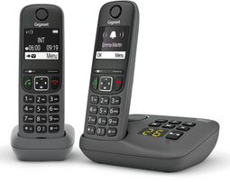 Gigaset AE690A - DECT-telefoon met 2 handsets - Antwoordapparaat Handsfree Nummerherkenning - (2 stuks)