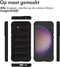 imoshion Hoesje - Geschikt voor Samsung Galaxy S23 FE - EasyGrip Backcover - Zwart