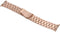 imoshion Bandje met Horlogeband inkorter - Geschikt voor Apple Watch SE (2023) - 40 mm, Apple Watch SE (2022) - 40 mm, Apple Watch 9 - 41 mm, Apple Watch 8 - 41 mm, Apple Watch 40 mm, Apple Watch 38 mm - imoshion Stalen bandje - Rosé Goud